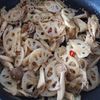 【たっぷりきのこと蓮根のきんぴら】シャキッとヘルシー常備菜♪の工程4