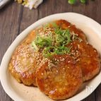 お肉を使わず大満足♪モチモチれんこん豆腐もち