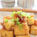 厚揚げのマヨめんつゆ炒め