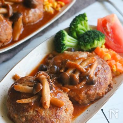 デミグラス缶不要!簡単・私の煮込みハンバーグ