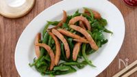 【脱マンネリの副菜】ウインナーとピーマンのカレー炒め