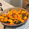 ほっこり甘辛♪【かぼちゃキーマカレー】の工程1