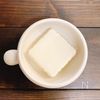 お豆腐ポン♪ふわふわ卵のカニ玉風あんかけの下準備