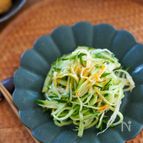 味付け不要！抱えて食べちゃう♪さきいかときゅうりのサラダ