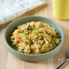 あさりと小松菜のチャーハン