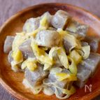 レンジで5分！【こんにゃくと長ねぎの酢味噌和え】