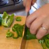 ピーマンしらたきんぴらの工程1