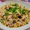 【アスパラガスとスナップエンドウの肉巻き・えのきダレ】無水煮の工程4