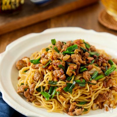 マルちゃん塩で♪台湾風焼きそば