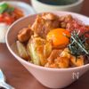 包丁まな板使わない✨とろ〜り月見焼き鳥丼🐔🌕の工程5