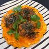 楽ラク手抜キッチン🐶🐾の作ってみた!投稿(大満足のワンパン飯！卵とじコロッケ丼)