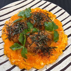 楽ラク手抜キッチン🐶🐾の作ってみた!投稿(大満足のワンパン飯！卵とじコロッケ丼)