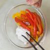 こんな食べ方あったんだ！【パプリカの中華あえ】の工程3
