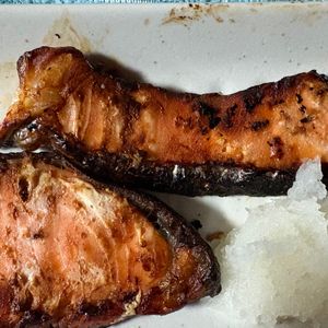 チョビの助の作ってみた!投稿(普通のお味噌で！鮭の西京焼き風)