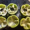 パプリカ（ピーマン）の肉詰め　トマトフォンデュソースでの下準備