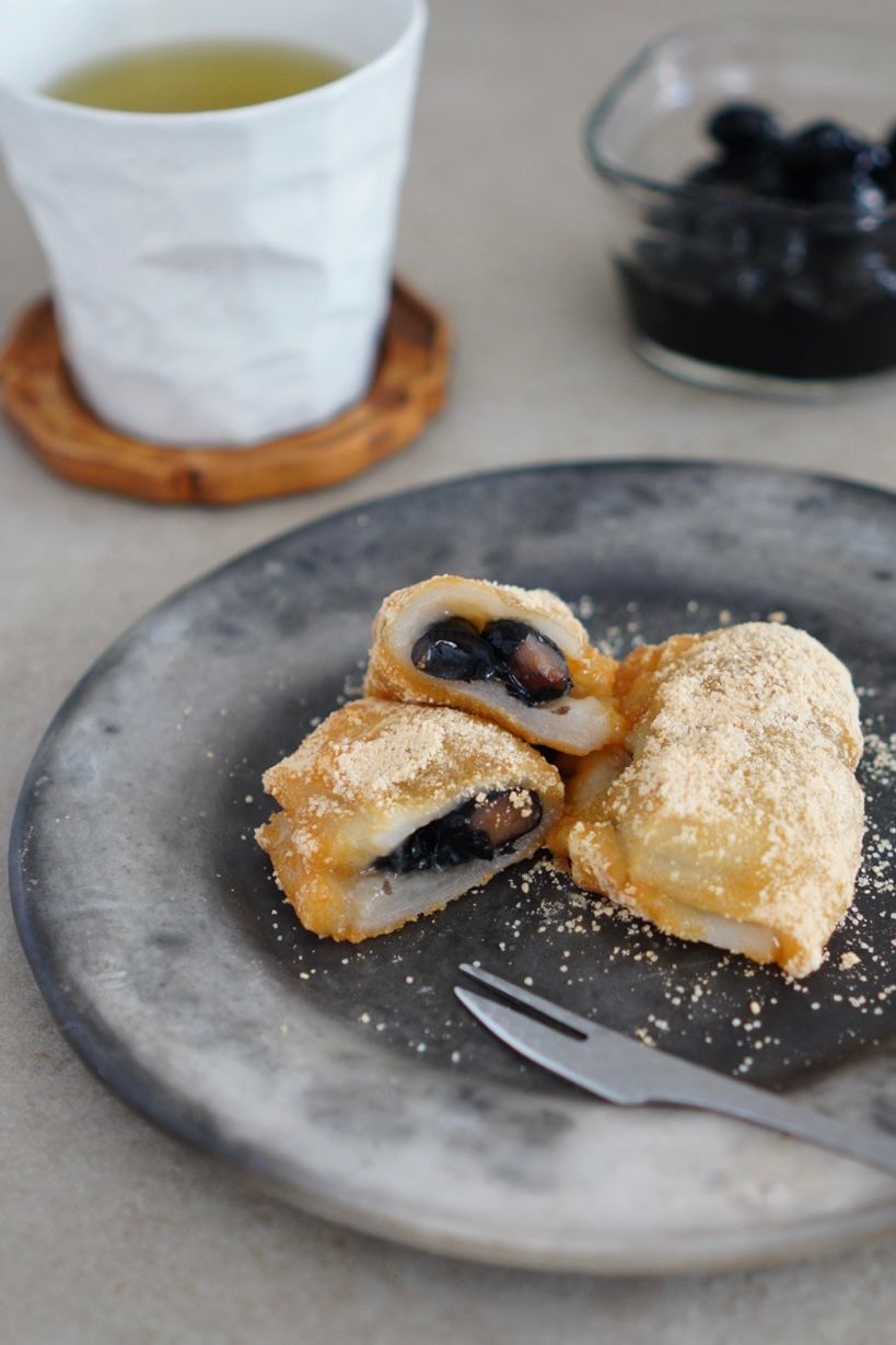 余ったおせち活用]冷めても柔らか♪黒豆きなこもち | レシピサイトNadia