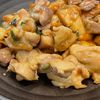 99の作ってみた!投稿(【5分de完成】子供達が大好きな味♪鶏肉と厚揚げの焼き鳥風♪)
