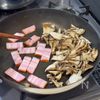 【簡単】きのこの和風スープパスタの工程3