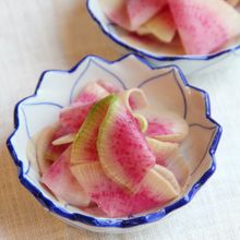 ３分！紅芯大根の爆速マリネ