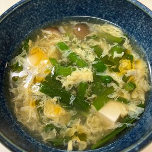 (・∀・)コロンの作ってみた!投稿(【ニラ玉とろみ中華スープ】ほっこり温まるやさしい味わい)