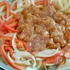 ヘルシー満足◎鶏むね肉の韓国風スタミナ炒め【300円で本格】の工程2