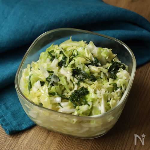 しそ香る！シャキシャキキャベツの浅漬け