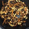 塩昆布と胡麻で絶品《大豆とひじきの煮物》の工程1