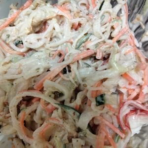 和音の作ってみた!投稿(5分で完成♡味付け3つ♡甘酸っぱさがたまらん♡大根サラダ♡)