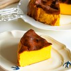 【砂糖・クリームチーズなし】かぼちゃのバスク風チーズケーキ