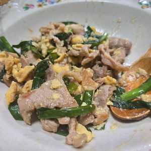 まあむの作ってみた!投稿(ガッツリ食べたいご飯が進む味♡『豚ニラたま』)