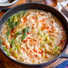 【豚バラ白菜のごま味噌スープ鍋】簡単こく旨スープが美味しい☆