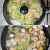 えびと白菜の塩あんかけ焼きそば｜とろ〜り熱々♪ワンパンで簡単の工程5