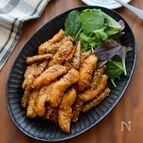 鶏むね肉とごぼうの甘辛スティック