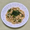 キャピタンの作ってみた!投稿(レンチン４分するだけ！やみつきになる！おかかチーズうどん)