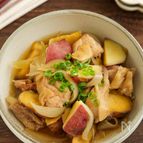 やさしい甘さ♪鶏肉とさつまいもの煮物