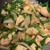 bo-zu3の作ってみた!投稿(ワンパン10分!【ささみとにらのスタミナ炒め】ご飯すすむ♩)