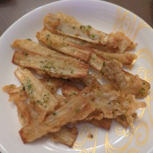 たりおの作ってみた!投稿(ごぼうのから揚げ　のり塩味)