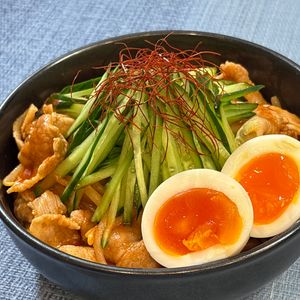 楽ラク手抜キッチン🐶🐾の作ってみた!投稿(韓国風冷やし麺「ビビンうどん」ノンストップ紹介レシピ)