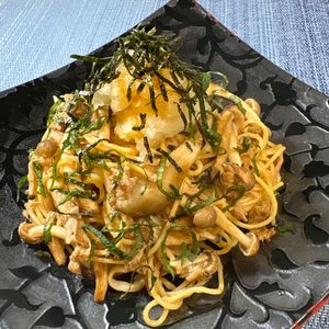 楽ラク手抜キッチン🐶🐾の作ってみた!投稿(ツナとしめじの大根おろし和風パスタ｜ワンパンで簡単！)