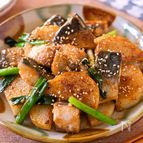 【さばと長芋のこく旨炒め】隠し味は味噌♪ご飯に合う！