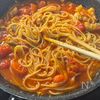 夏に食べたいスパイシー！【豚バラのアラビアータ】の工程4