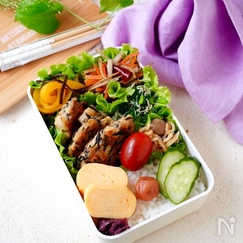 4抜き【ひじきの豆腐焼き弁当】小麦・植物油・乳・砂糖不使用