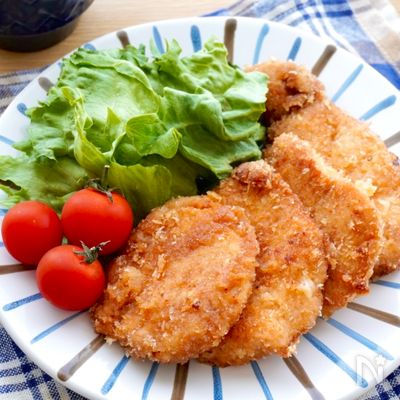 鶏むね肉で柔らかソースチキンカツ#お弁当#下味冷凍