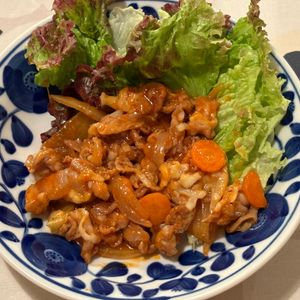 kaasukeの作ってみた!投稿(玉ねぎたっぷりヤンニョムポーク。#鶏肉より時短)