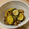 Natsukoの作ってみた!投稿(10分完成☆ズッキーニと舞茸のカレーマヨ炒め)