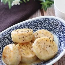 シンプル調味料が美味しい♡ポテトのレンコンサンドコンソメ風味