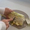 【すき焼き重ね煮】フライパンで重ねて10分煮るだけ簡単の工程1