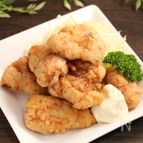 ささみ塩唐揚げ　筋とりも簡単