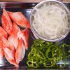 さっぱりヘルシー和食🎐かにかまとあげ玉の旨だし南蛮漬け🤭の工程1