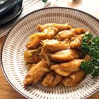 子供の手も口も汚れるけどウマウマ♡手羽中の和風カレー炒め煮